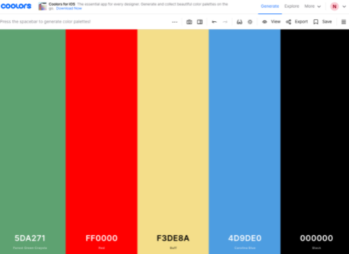 colours